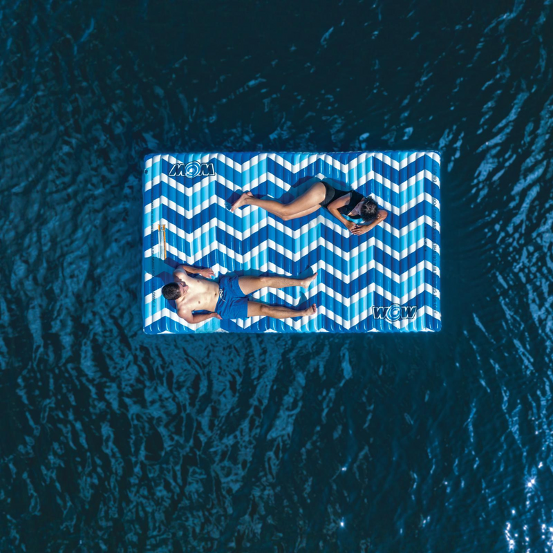 Load image into Gallery viewer, WOW Watersports Blue Chevron Water Walkway
