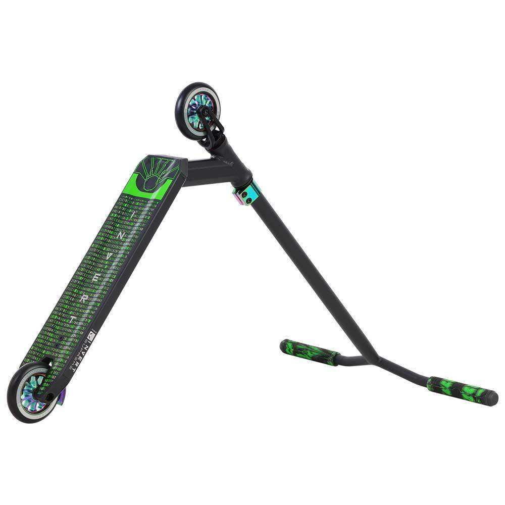 Invert Supreme 3-10-14 Complete Scooter - Black/Neo Green - Skoutley Outdoors LLC