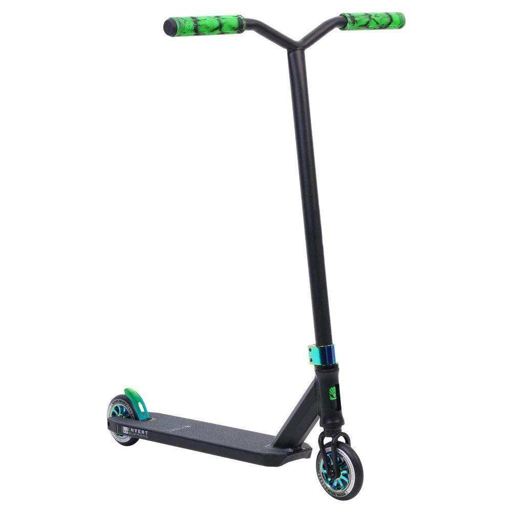 Invert Supreme 3-10-14 Complete Scooter - Black/Neo Green - Skoutley Outdoors LLC