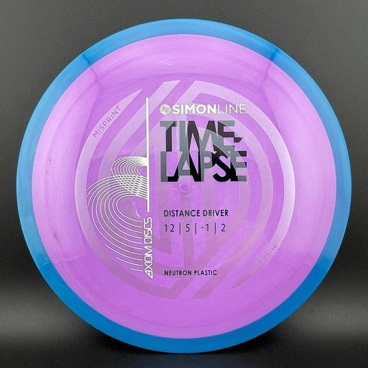 Neutron Time-Lapse (Re-Tooled) - Simon Line Misprint