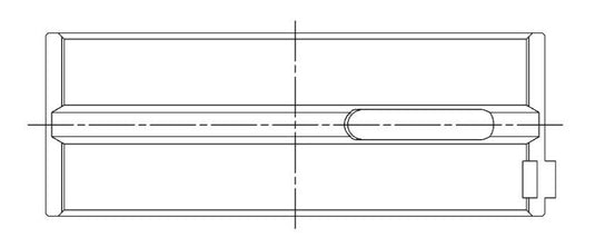 ACL Ford 4 2300 (Single Spark Plug engines) Race Series Engine Crankshaft Main Bearing Set 5M1117H-01