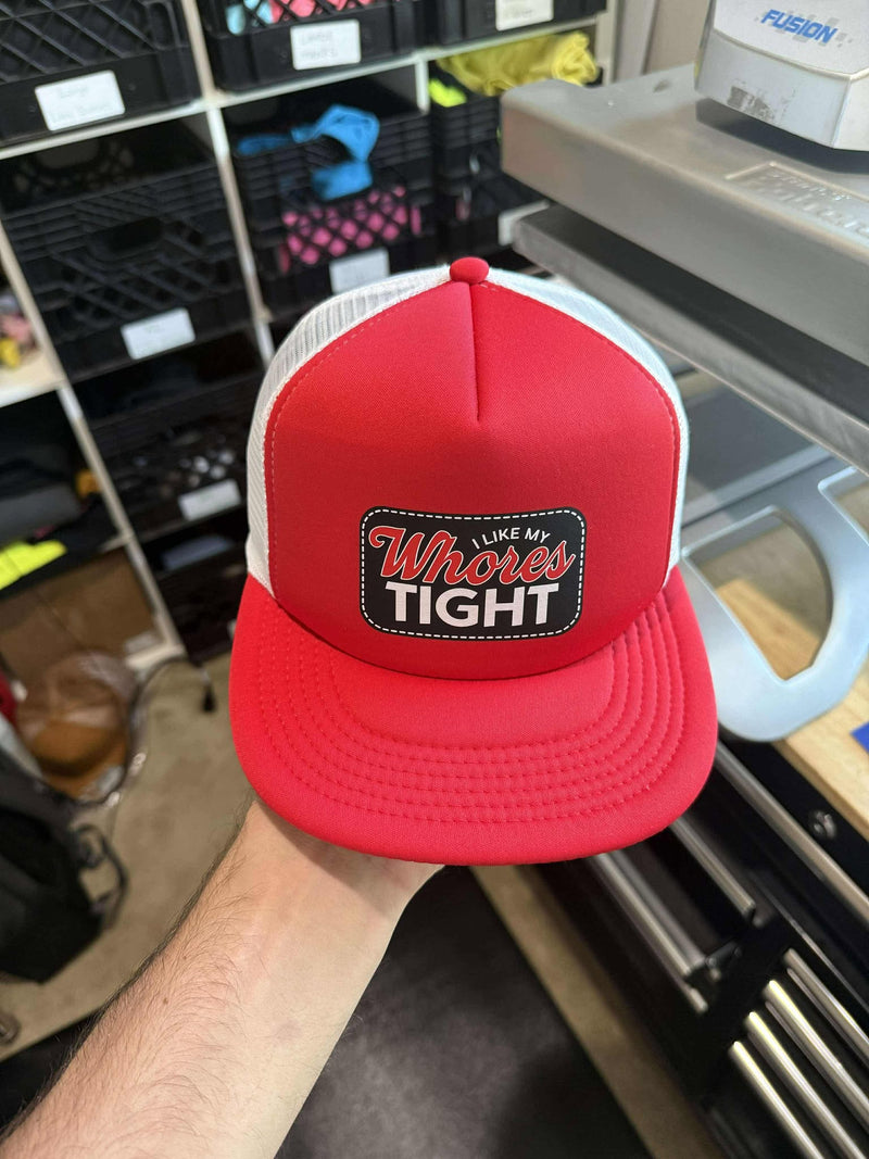 Load image into Gallery viewer, I like my Wh*res Tight Snapback Hat
