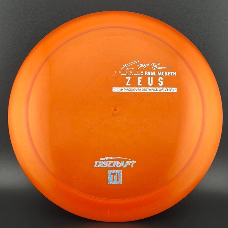 Load image into Gallery viewer, Titanium Zeus - First Run - Paul McBeth Limited Edition
