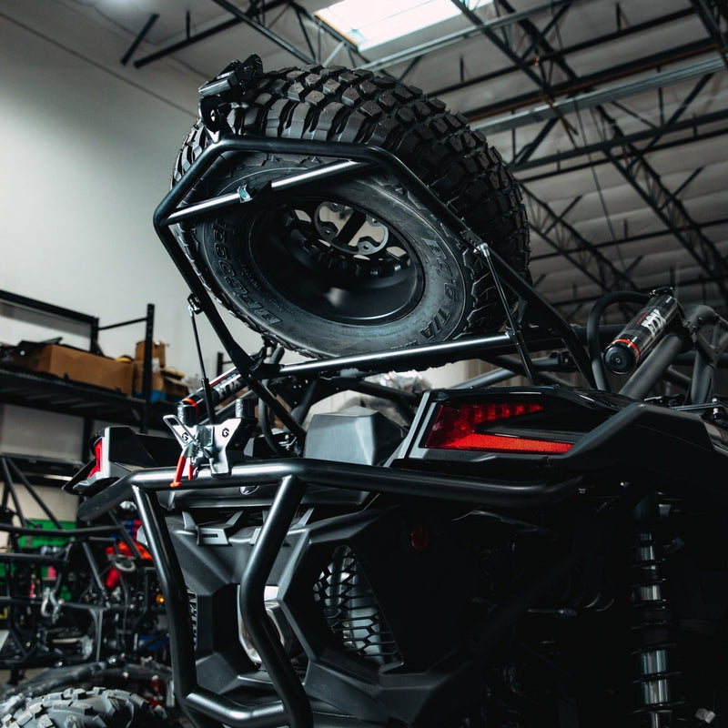 Load image into Gallery viewer, CAN AM X3 TIRE RACK &amp; BUMPER COMBO

