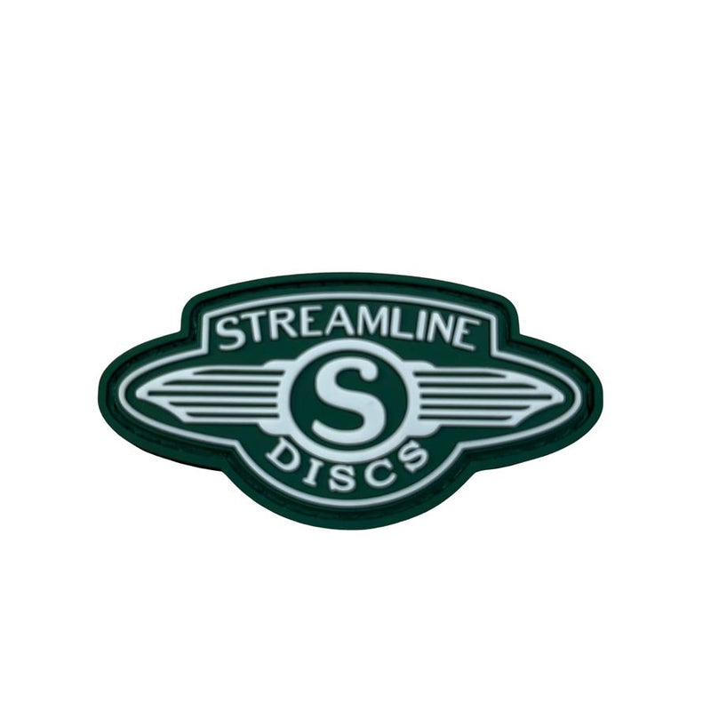 Load image into Gallery viewer, Streamline Wings PVC Patch (Hook N Loop Backside)
