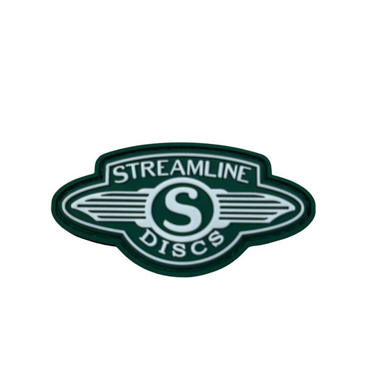 Streamline Wings PVC Patch (Hook N Loop Backside)