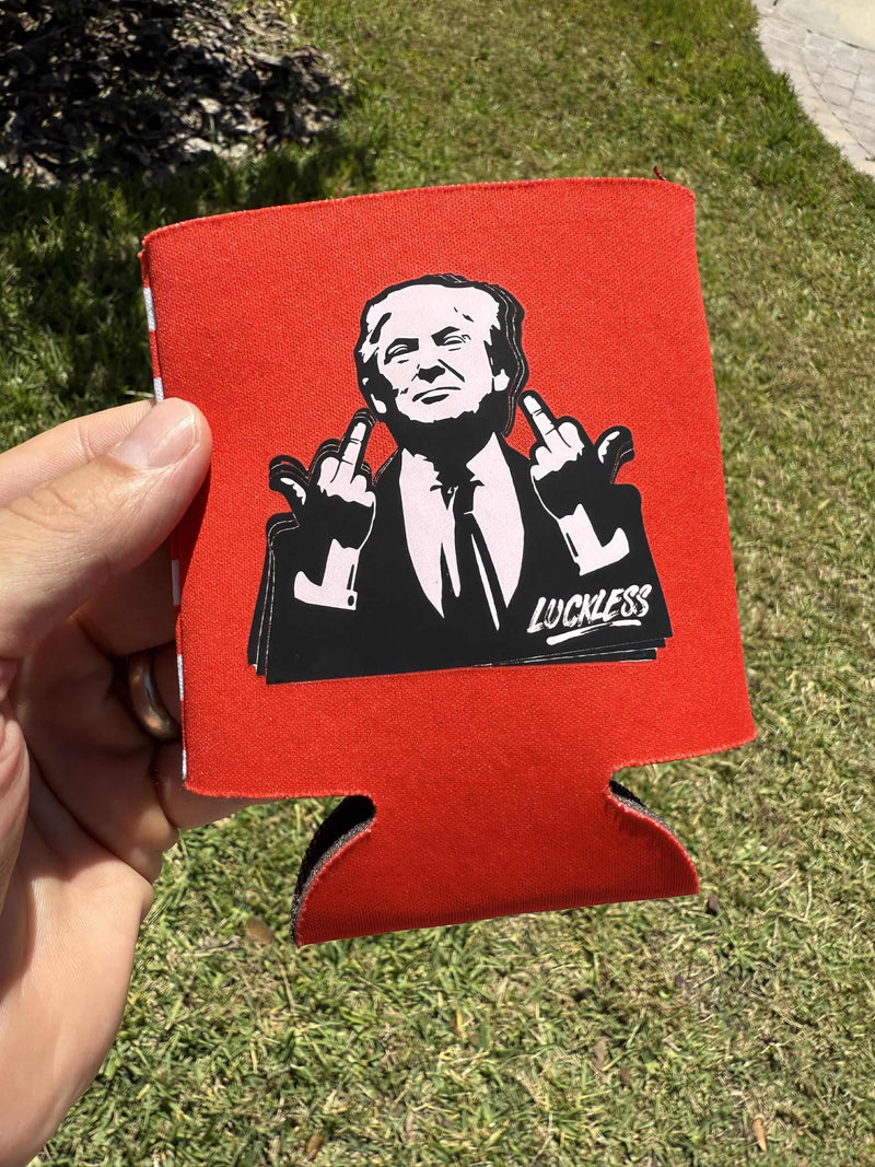 Load image into Gallery viewer, Middle Fingers 12oz Koozie Americana
