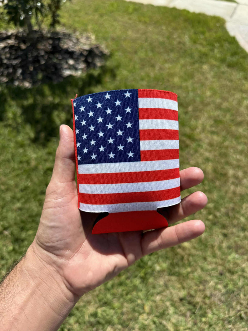 Load image into Gallery viewer, Middle Fingers 12oz Koozie Americana
