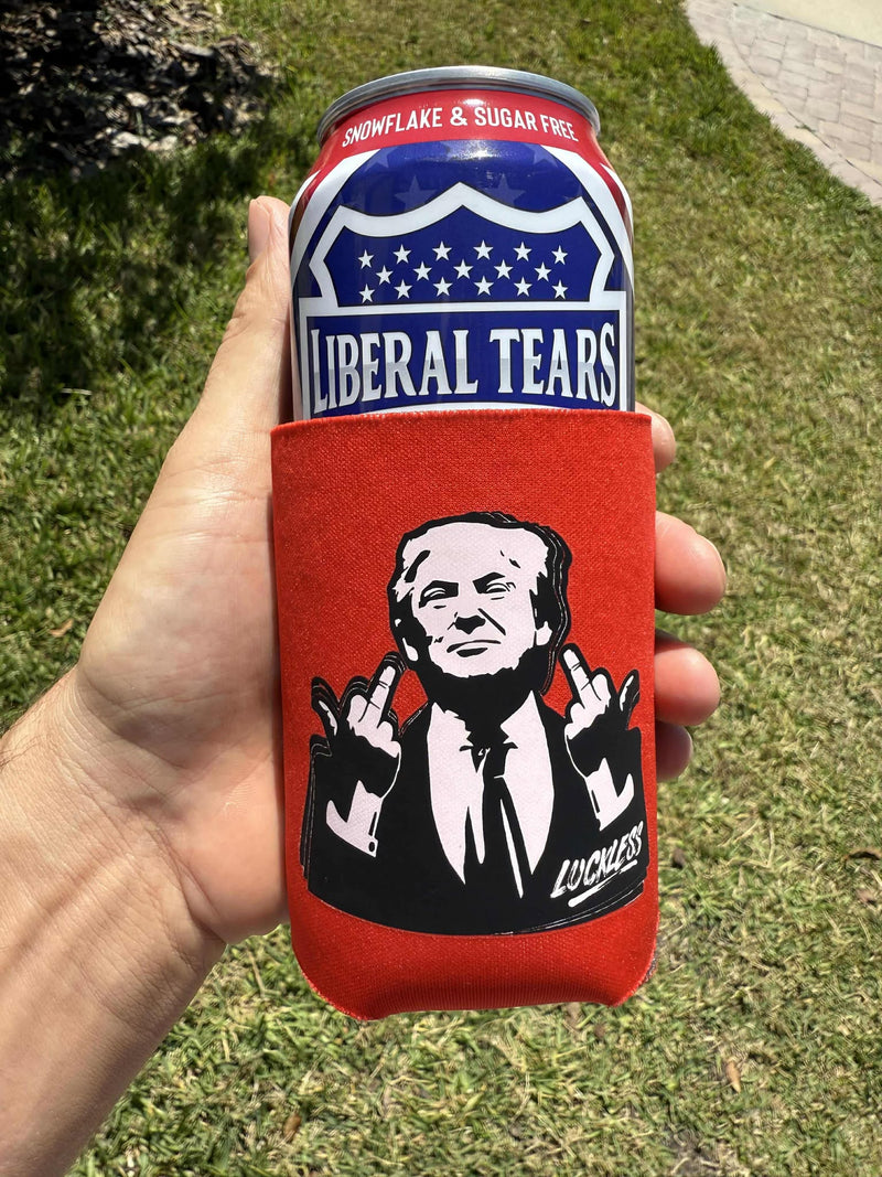 Load image into Gallery viewer, Middle Fingers 12oz Koozie Americana

