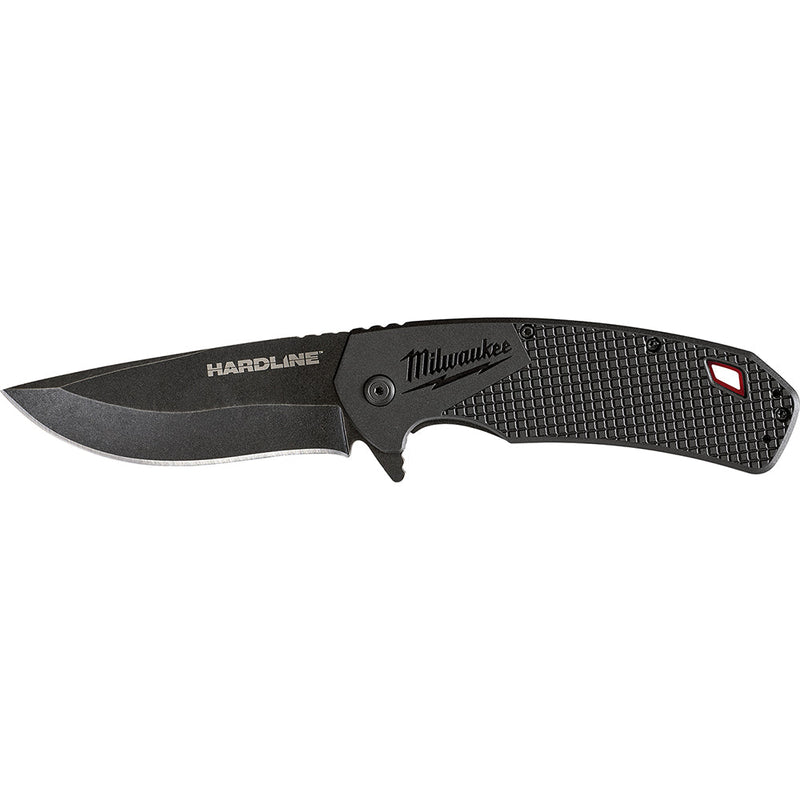 Load image into Gallery viewer, Milwaukee 48-22-1999 3.5 in. HARDLINE™ Smooth Recurve Drop Point Blade Pocket Knife
