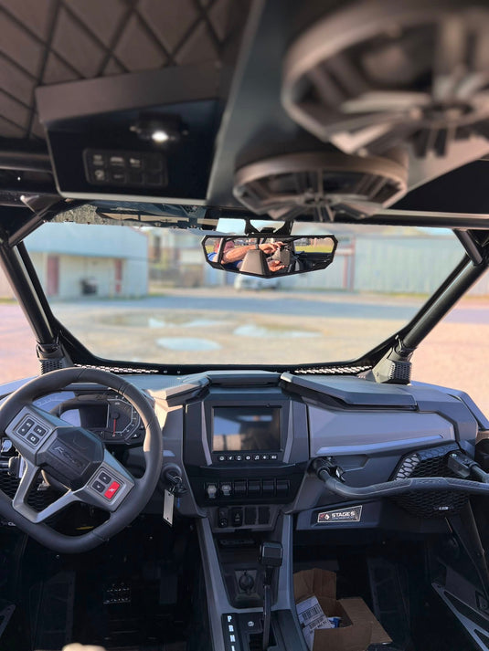 Moto Armor ABF Fabrication 2025+ Pro Series Full Glass Windshield