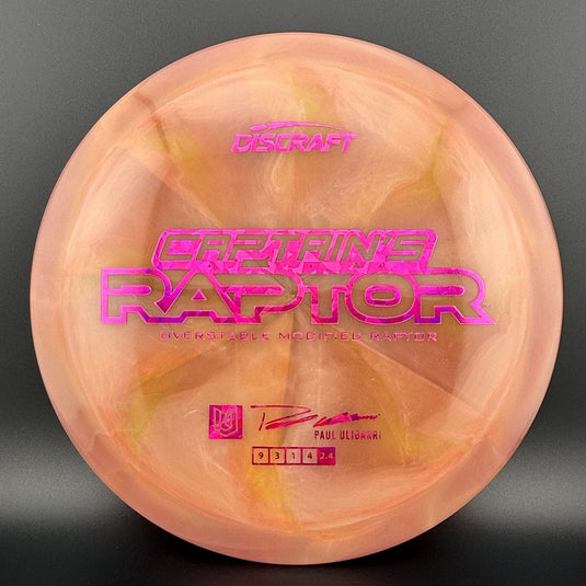 Special Z Blend Captain's Raptor - Paul Ulibarri 2025 Signature Series