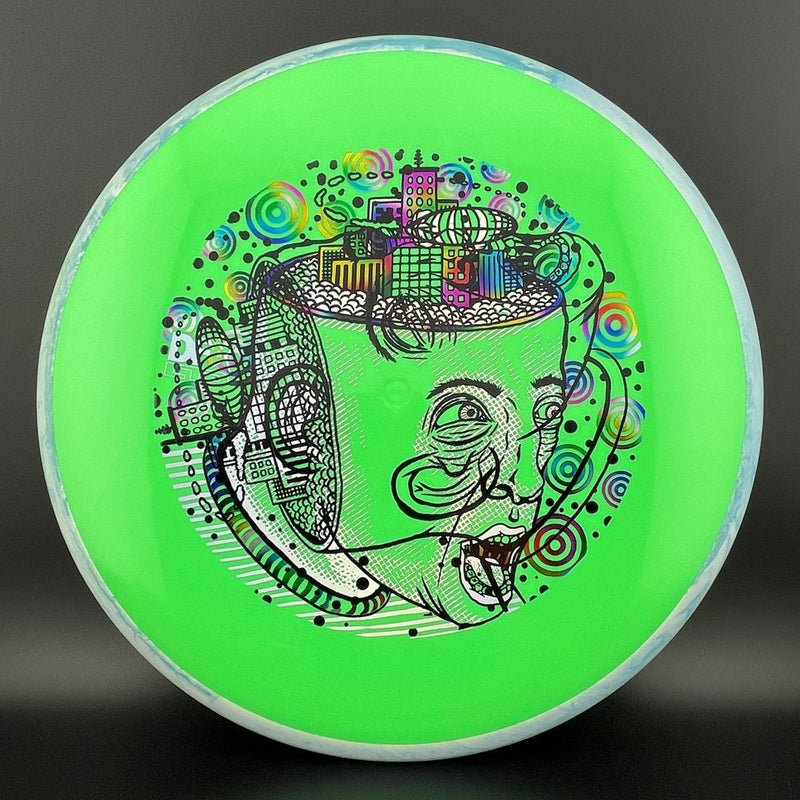 Load image into Gallery viewer, Neutron Hex - "Mentalopolis" Double Stamp DFX LTD

