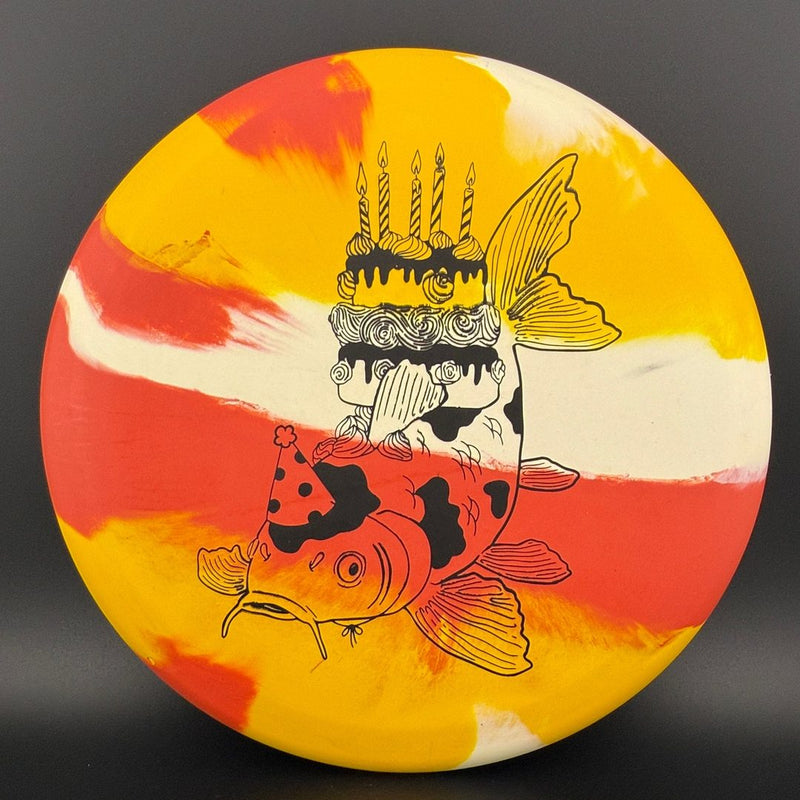 Load image into Gallery viewer, ecoFLEX Koi - Birthday Fishcake
