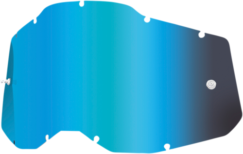 100% Accuri 2/Racecraft 2/Strata 2 Lens - Blue Mirror 59078-00004