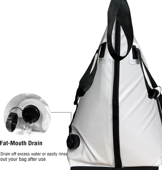 84QT Fish Cooler Bag With Flat Bottom
