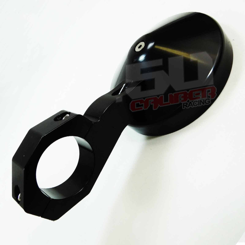 Load image into Gallery viewer, 5" Bolt on CNC Mirrors for 2 inch tubing
