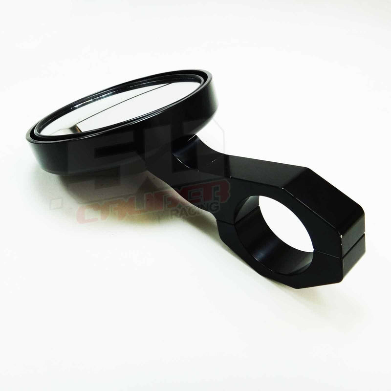 Load image into Gallery viewer, 5" Bolt on CNC Mirrors for 2 inch tubing
