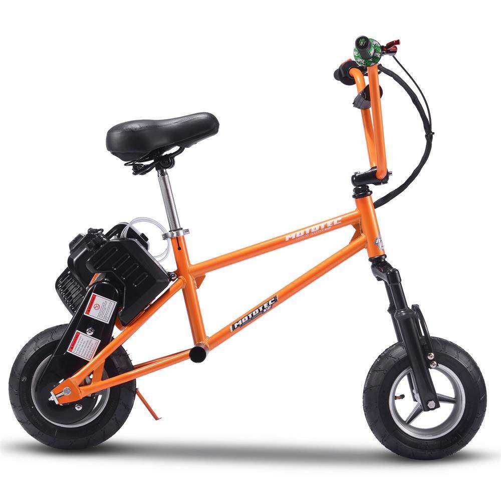Mototec 49cc Gas Mini Bike V2 Orange - Skoutley Outdoors LLC