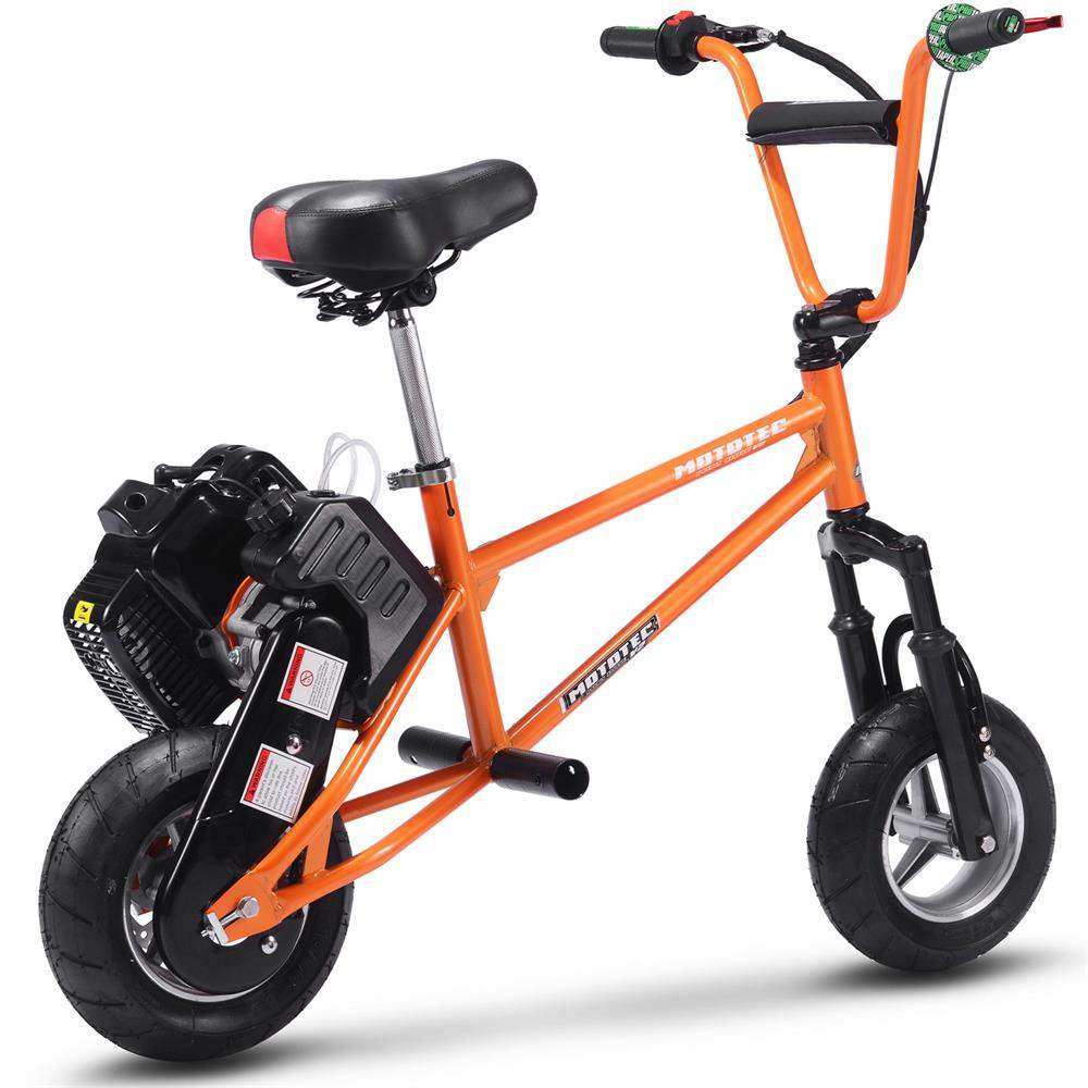 Mototec 49cc Gas Mini Bike V2 Orange - Skoutley Outdoors LLC