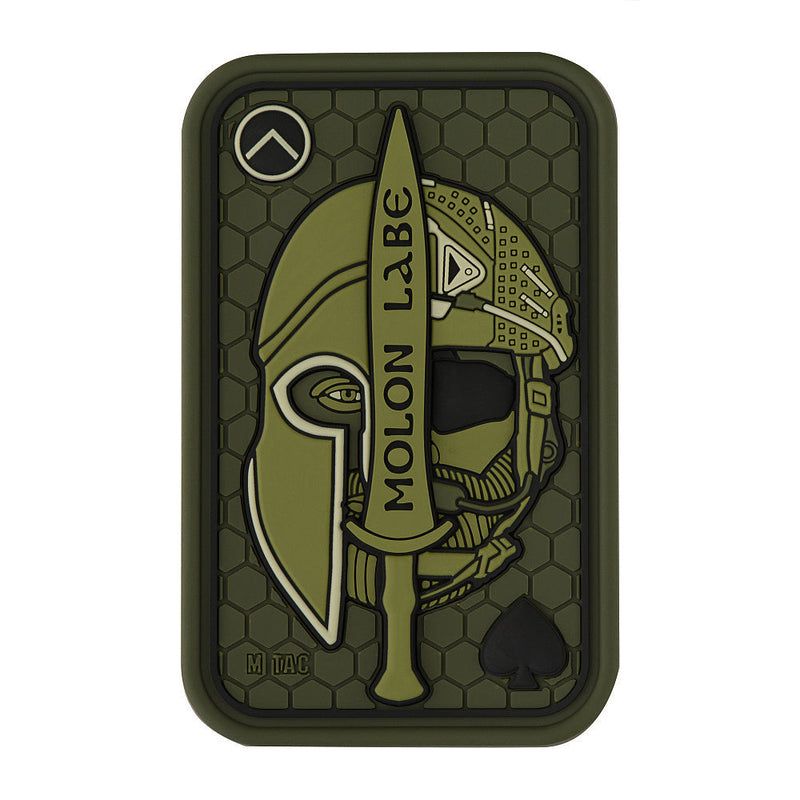 Load image into Gallery viewer, M-Tac patch Molon Labe Ace 3D PVC
