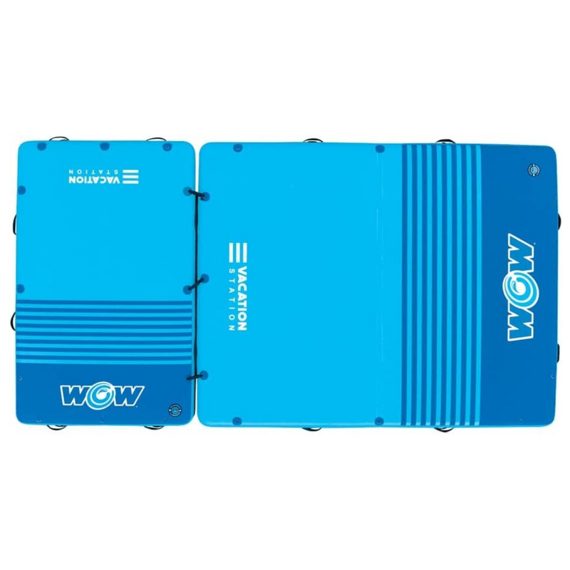 Load image into Gallery viewer, WOW Watersports 10'x8'x6" Drop Stitch Vacation Station Dock
