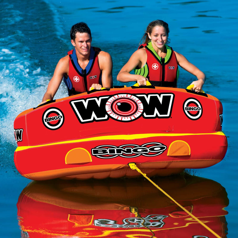 Load image into Gallery viewer, WOW Watersports Bingo 2 Person Towable Water Tube
