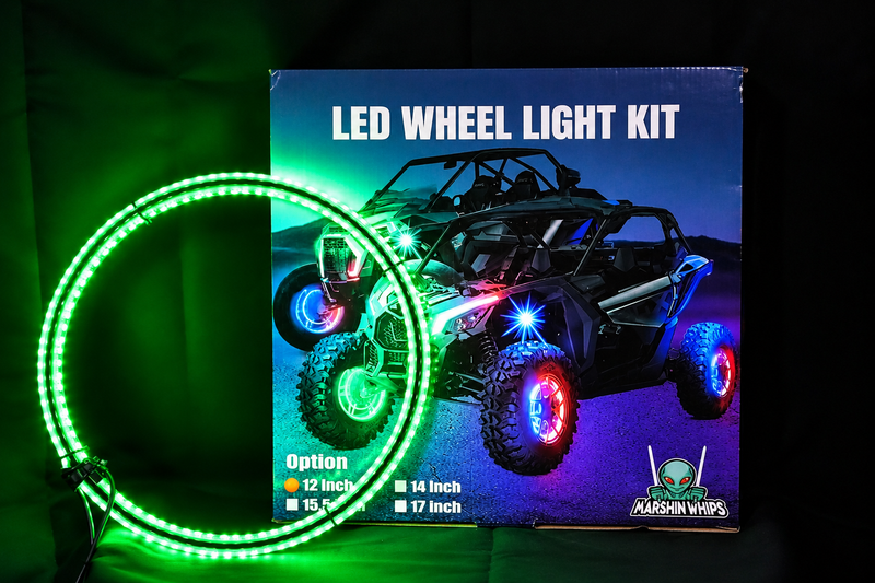 Load image into Gallery viewer, Apollo RGB Wheel Lights Kit - Set of 4 (Harness Included)
