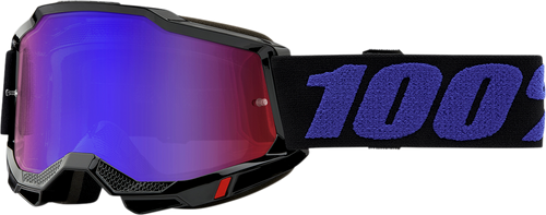 100% Accuri 2 Goggles - Moore - Red/Blue Mirror 50014-00009