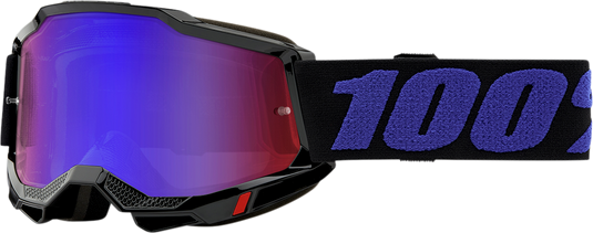 100% Accuri 2 Goggles - Moore - Red/Blue Mirror 50014-00009
