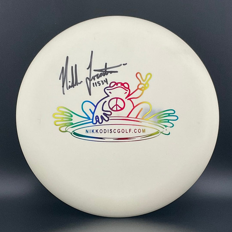 Load image into Gallery viewer, Super Stupid Soft Wizard *Signed* - Nikko Locastro Peace Frog

