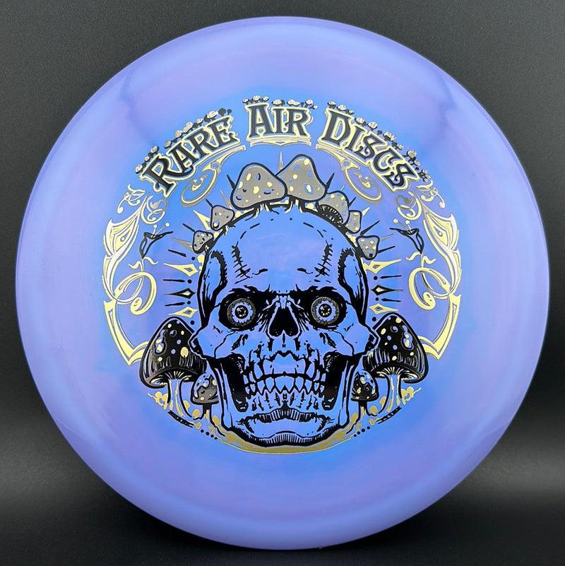 Load image into Gallery viewer, Swirly S-Blend Dynasty - Crushin' Amanitas stamp by Manny Trujillo
