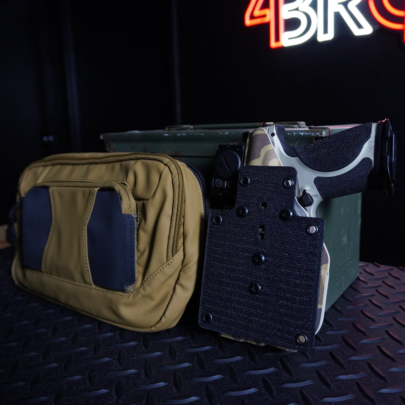 Load image into Gallery viewer, 4BROS Hook &amp; Loop Holster Mount for Backpacks &amp; Sling Bags
