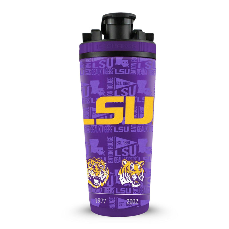 Load image into Gallery viewer, The College Vault - LSU Tigers 4D Ice Shaker
