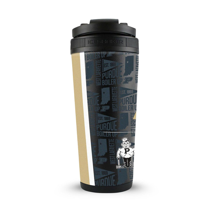 Load image into Gallery viewer, Officially Licensed Purdue University 26oz Ice Shaker
