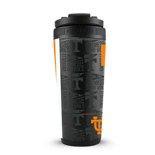 The College Vault: Tennessee Volunteers 4D Ice Shaker - Black