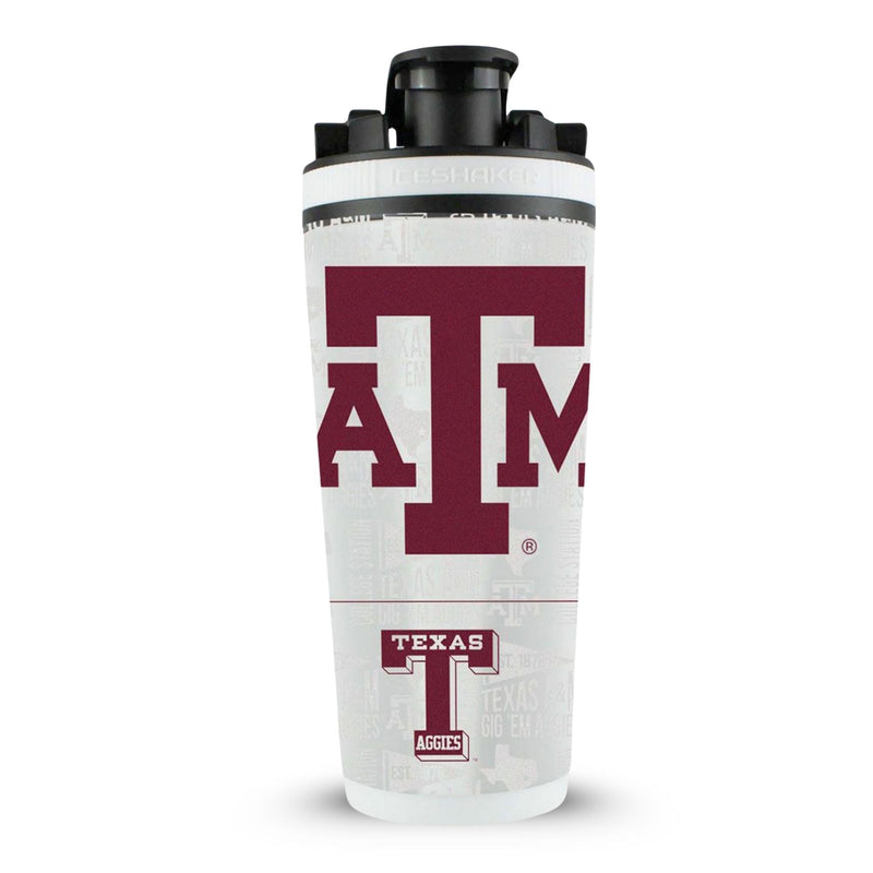 Load image into Gallery viewer, Officially Licensed Texas A&amp;M University 26oz Ice Shaker
