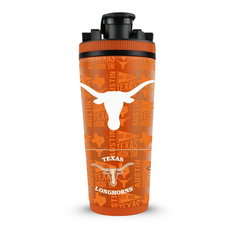 Load image into Gallery viewer, The College Vault - University of Texas Longhorns 4D Ice Shaker
