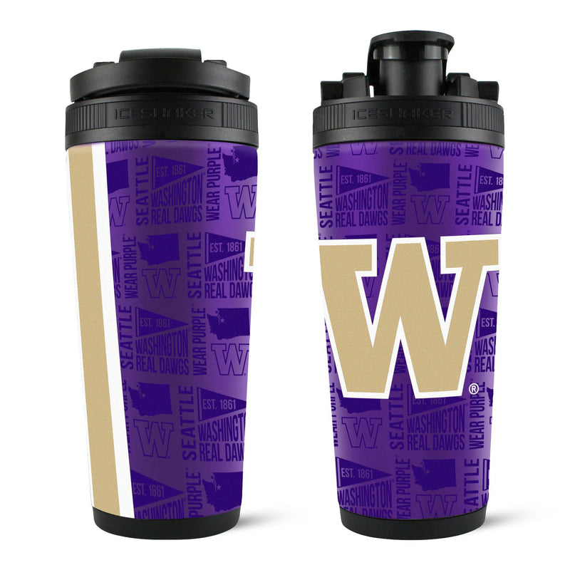 Load image into Gallery viewer, Officially Licensed University of Washington 26oz Ice Shaker
