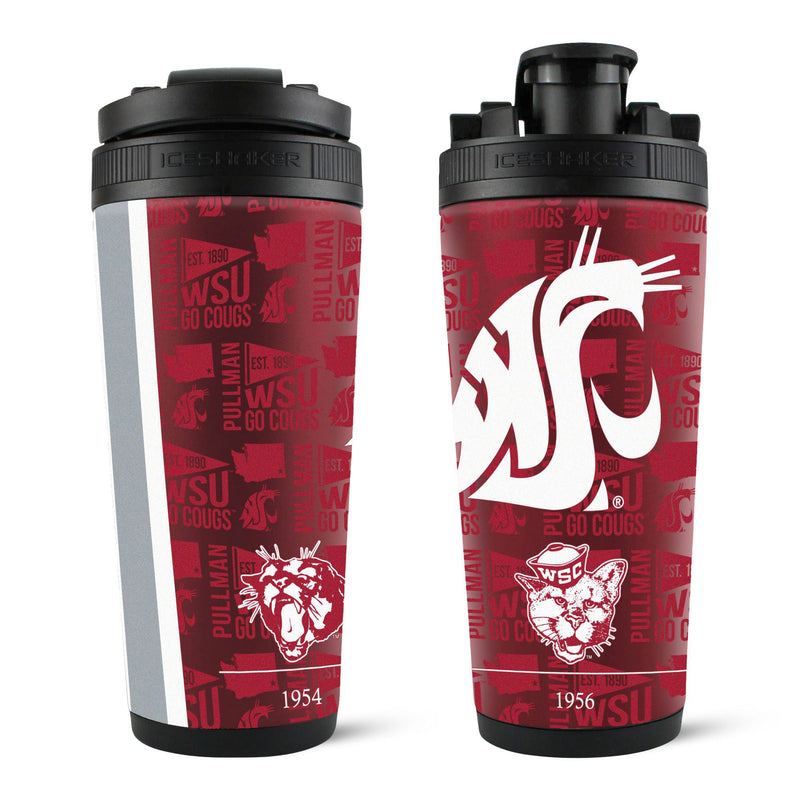 Load image into Gallery viewer, The College Vault - Washington State Cougars 4D Ice Shaker
