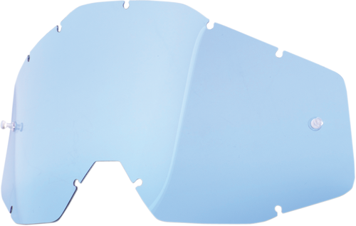 100% Accuri/Strata/Racecraft Lens - Blue 51001-002-02