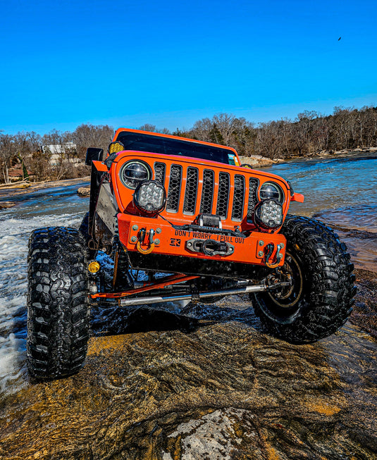 Gauntlet Front Bumper w/Winch Plate for Jeep JL/JT  (2018+)