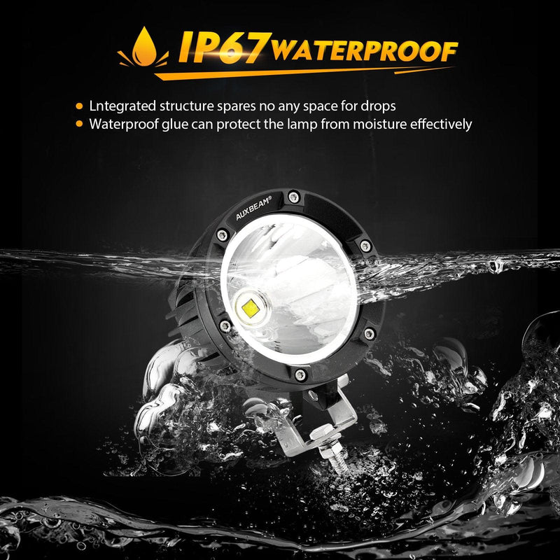 Load image into Gallery viewer, C4 Series | 4 Inch 100W Spot Round LED Pods White LED Driving Lights
