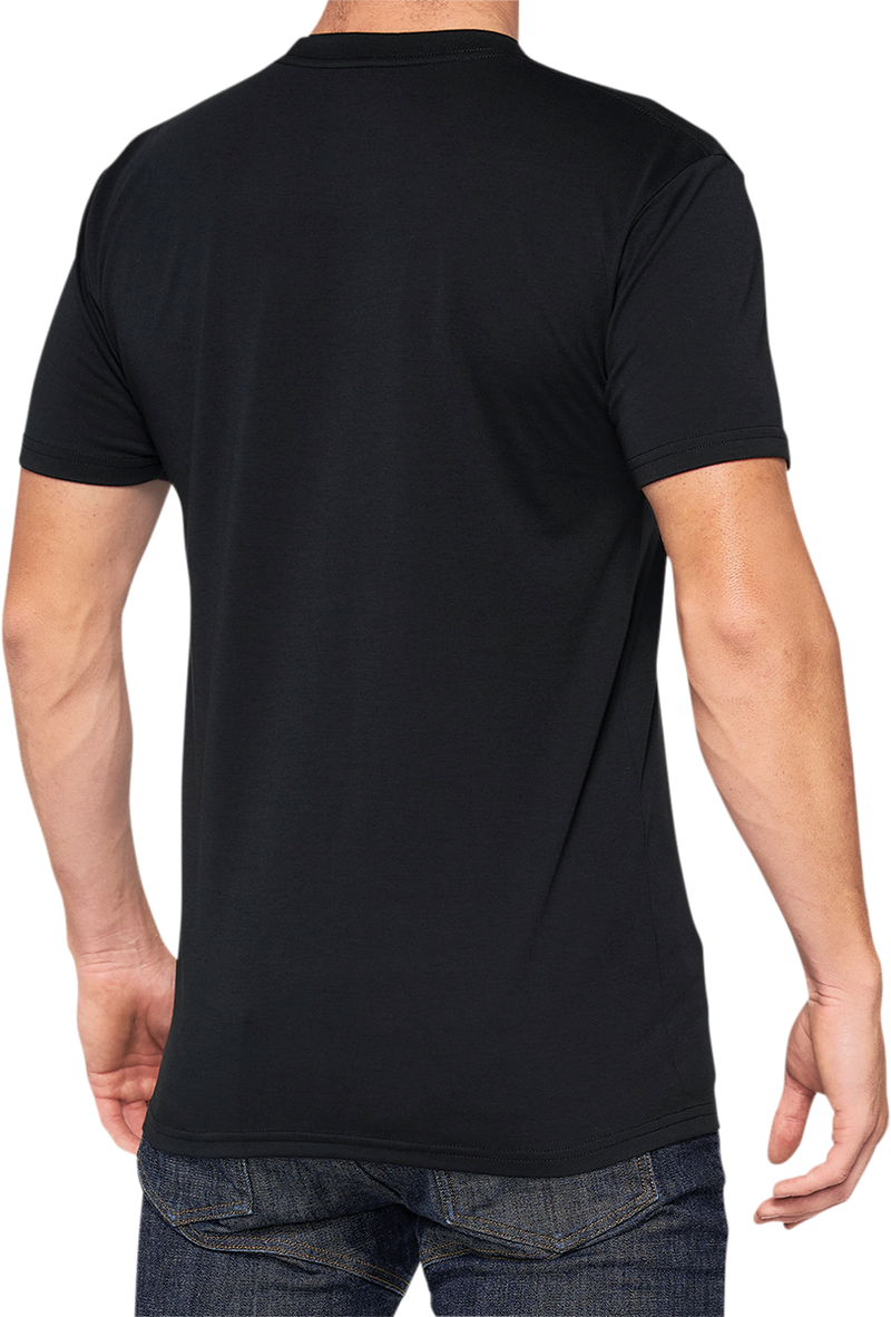 Load image into Gallery viewer, 100% Athol Tech T-Shirt - Black - Small 35025-001-10
