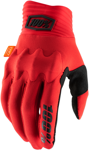 100% Cognito Gloves - Red/Black - Large 10014-00022