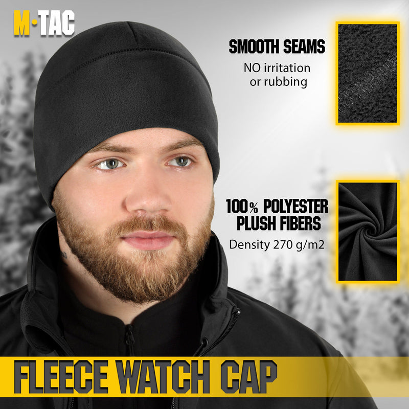 Load image into Gallery viewer, M-Tac Watch Cap Fleece with Slimtex (320 g/m2)
