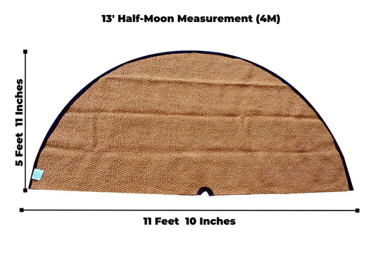 Coir Bell Tent Rug Half-Moon | 13' (4M)