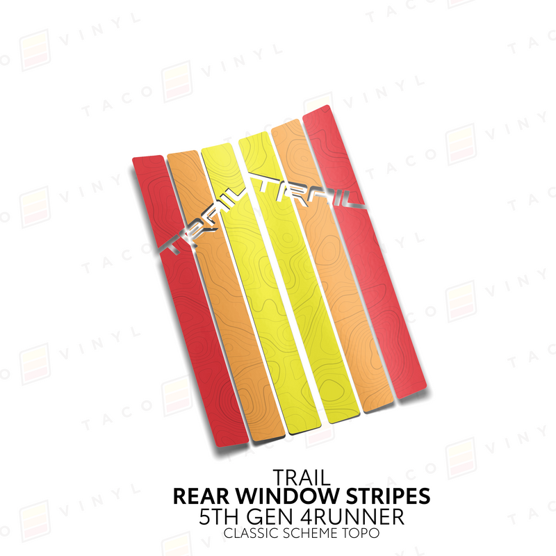 Load image into Gallery viewer, 4Runner Rear Window Stripes
