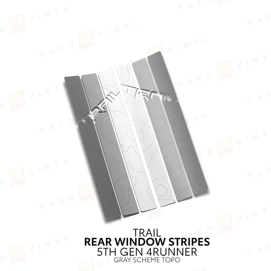 4Runner Rear Window Stripes