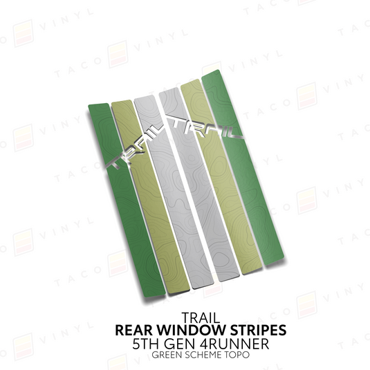 4Runner Rear Window Stripes